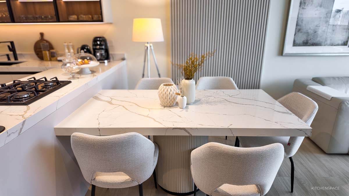 Minimalist Marble Kitchen